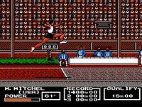 une photo d'Ã©cran de Track and Field 2 sur Nintendo Nes